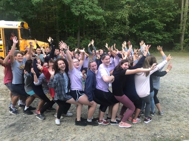 Leaders In Action members participate in an activity at their camp last year.  Participants will not have the opportunity to attend this year because of Covid-19.  The club hopes to return next year with the new pledges.