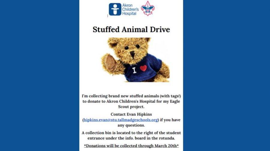 Junior holds stuffed animal drive to earn Eagle Scout rank